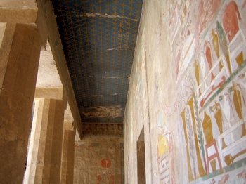 El-Deir El-Bahri Entrance Ceiling