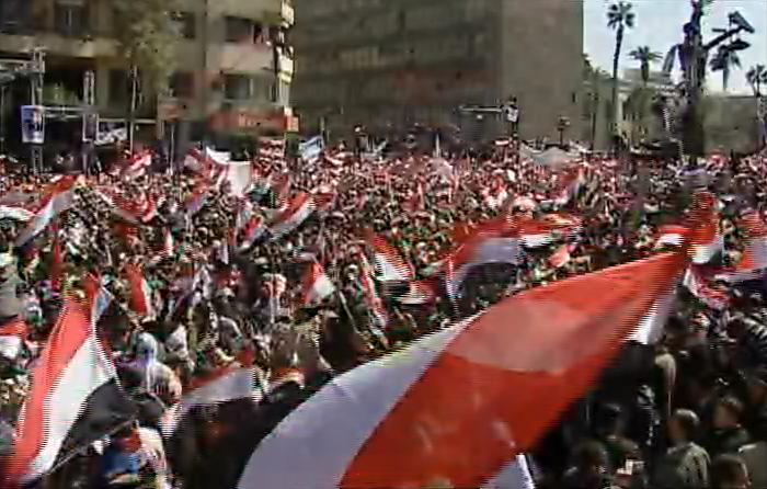 Millions of Egyptians Celebrate Victory in Tahrir Square - 2