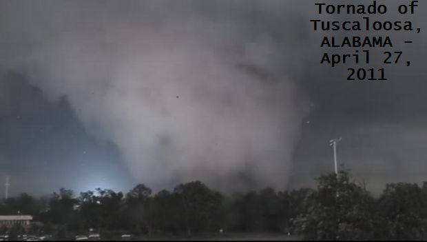 Tornado of Tuscaloosa, ALABAMA - April 27, 2011